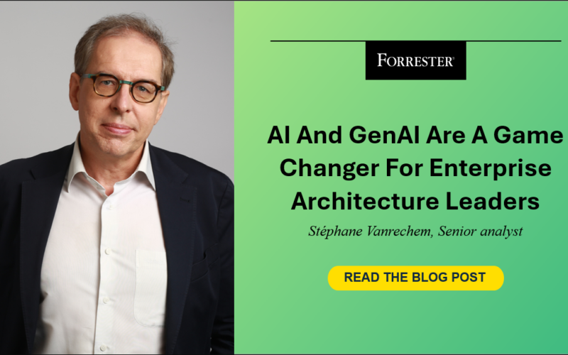 AI And GenAI Are Game-Changers For Enterprise Architecture Leaders