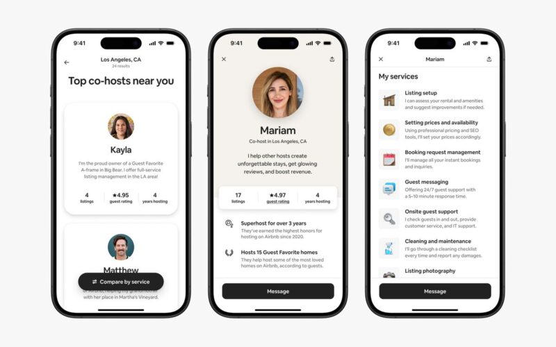 Airbnb Launches Co-Host Marketplace to Boost Listing Supply