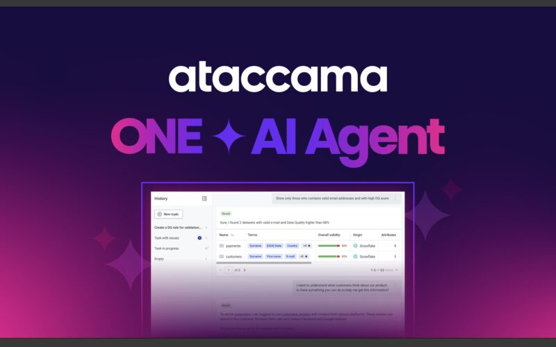 Ataccama Introduces AI Agent For Enhanced Data Management