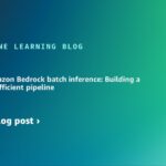 Automate Amazon Bedrock batch inference: Building a scalable and efficient pipeline | Amazon Web Services