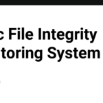 Basic File Integrity Monitoring System