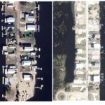 Before and after satellite photos show Hurricane Helene's destruction of the Florida coast