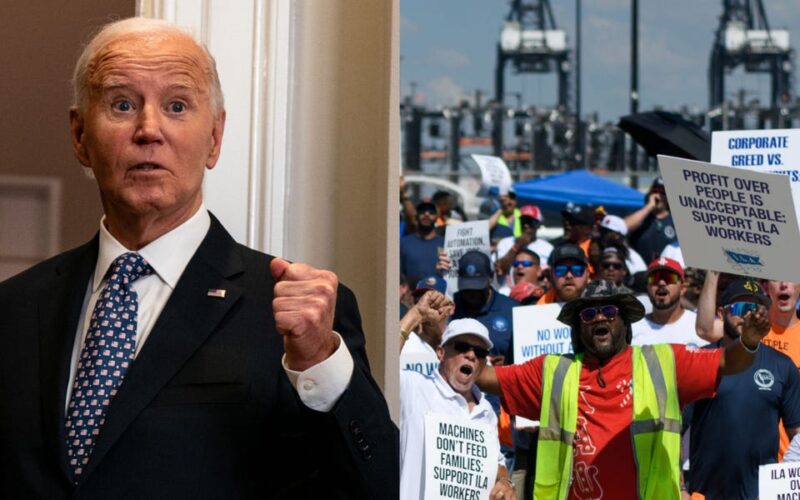 Biden and other government officials are telling port companies to get a better offer to striking workers ASAP