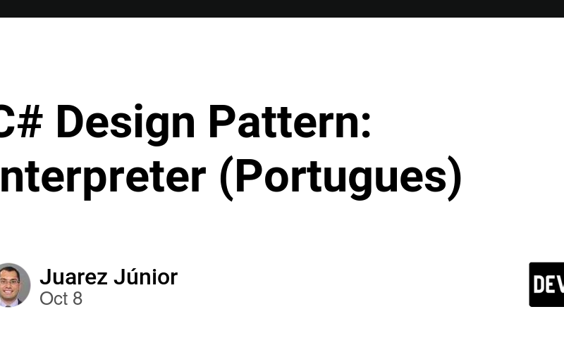 C# Design Pattern: Interpreter (Portugues)