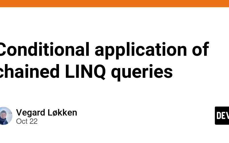 Conditional application of chained LINQ queries