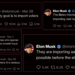 Elon Musk Is Now X’s Biggest Promoter of Anti-Immigrant Conspiracies