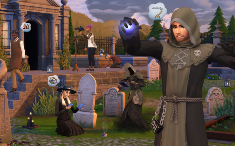 Find a new life in death in The Sims 4’s Halloween-themed expansion