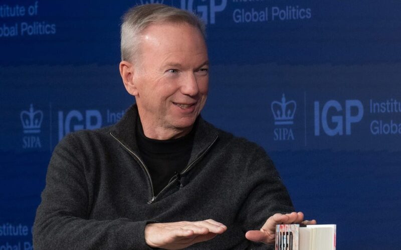 Former Google CEO Eric Schmidt says we should go all in on building AI data centers because 'we are never going to meet our climate goals anyway'