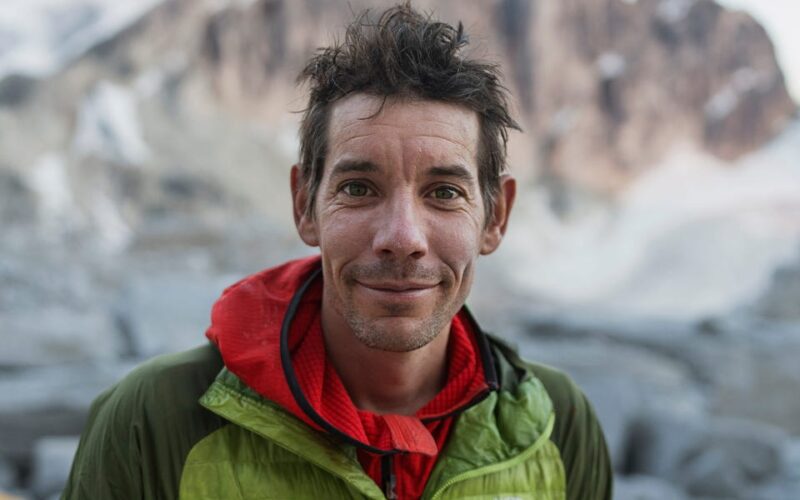 'Free Solo' climber Alex Honnold often sees melted glaciers on his climbs. It's changed the course of his career.