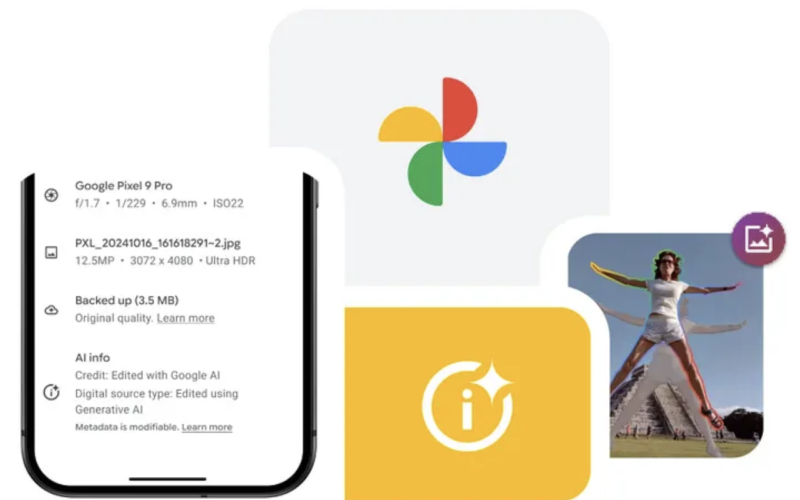 Google Photos will show when images have been modified with AI