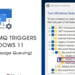 How to Enable MSMQ Triggers in Windows 11?