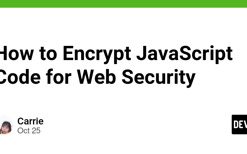 How to Encrypt JavaScript Code for Web Security