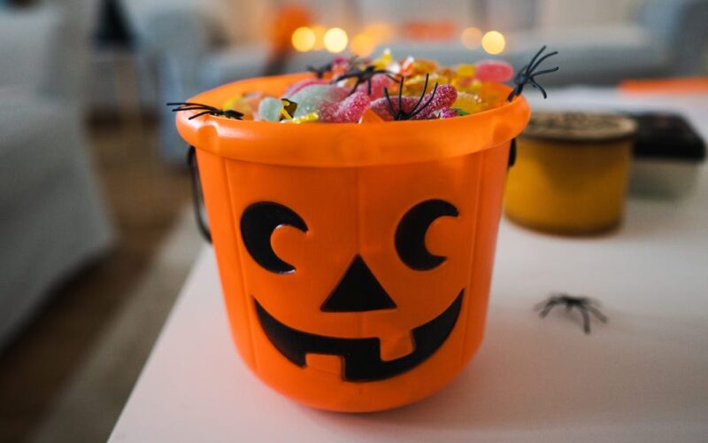 I refuse to do 'Boo Baskets' for my kids. They already have too much stuff, and I don't want to be trapped doing it yearly.