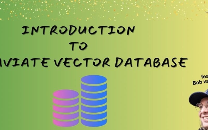 Introduction to Weaviate Vector Database (feat. Bob van Luijt)