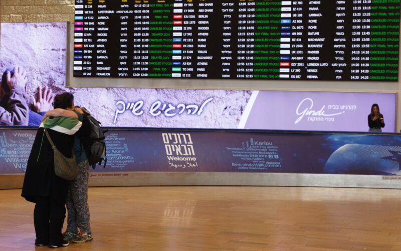 Israel’s Main Airport Sees 43% Drop in Traffic as Conflict Rages