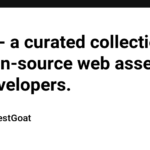 Lamp - a curated collection of open-source web assets for developers.