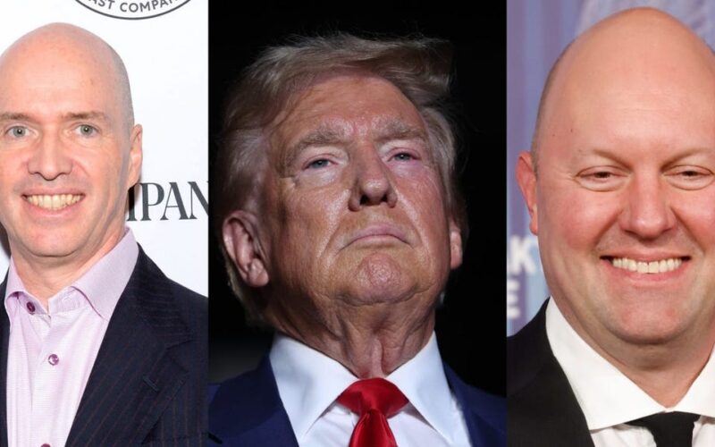 Marc Andreessen and Ben Horowitz each donated $2.5 million to a pro-Donald Trump super PAC