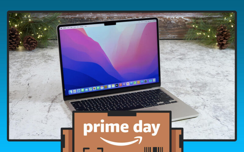 Prime Day deals on laptops include the M2 MacBook Air for a record low of $749 on Amazon