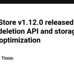 ReductStore v1.12.0 released: record deletion API and storage engine optimization