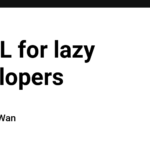 TOML for lazy developers