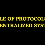 The Role of Protocols in Decentralized Systems