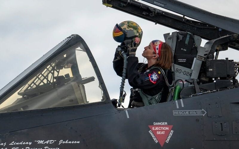 The first female commander of the Air Force's A-10 demo team reflects on flying the Warthog on the eve of its retirement