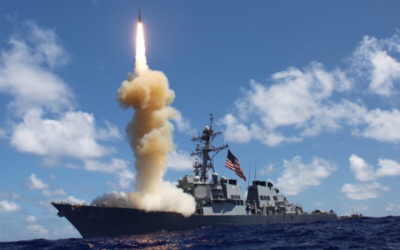 US Navy warships shot down Iranian missiles fired at Israel in massive barrage