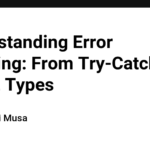 Understanding Error Handling: From Try-Catch to Result Types