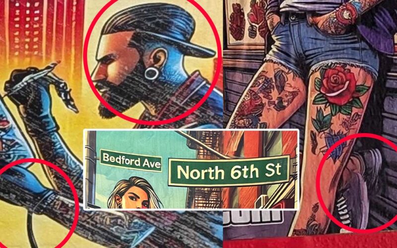 What's Up With Those Sloppy AI-Generated Tattoo Posters in New York City?