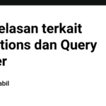 penejelasan terkait Migrations dan Query builder