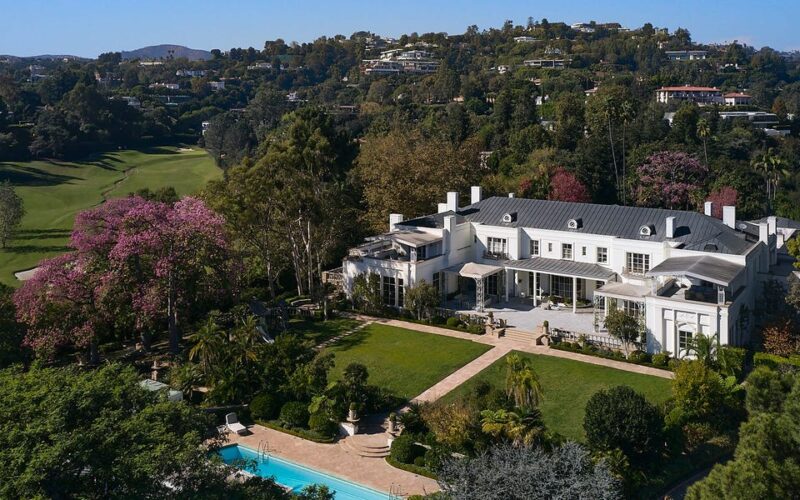 A mansion that was once America's priciest home just got another price chop. See inside the $165 million estate.