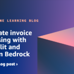 Automate invoice processing with Streamlit and Amazon Bedrock | Amazon Web Services