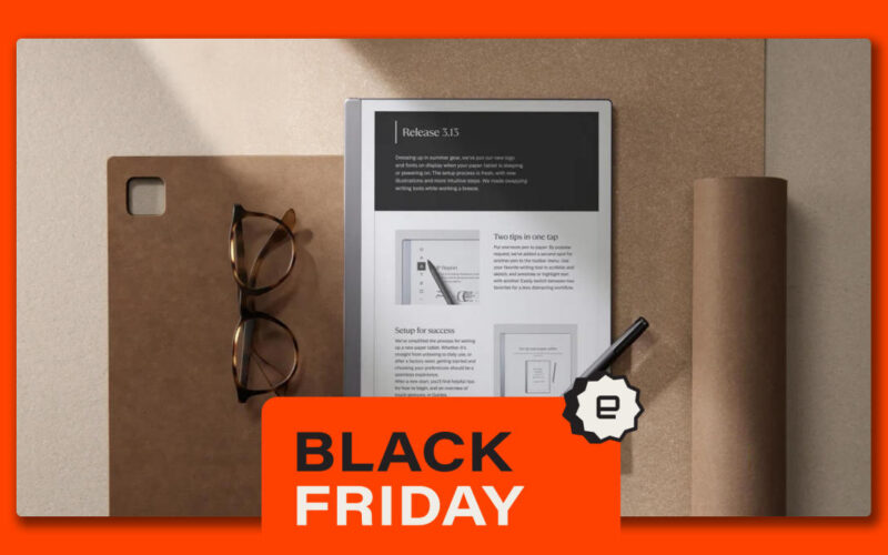 Black Friday deals include reMarkable 2 bundles for $89 off