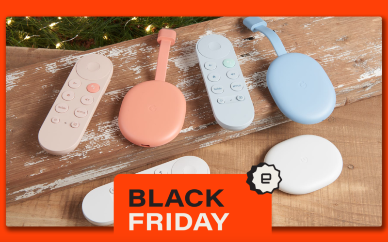 Black Friday deals include the 4K Chromecast with Google TV for $40