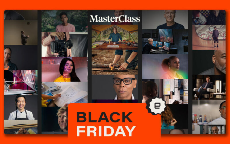 Black Friday deals on MasterClass subscriptions are as low as $7 per month