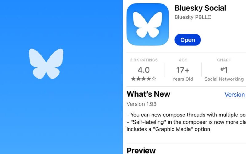 Bluesky, a competitor to Elon Musk's X, appears to be down after shooting to the top of the App Store