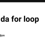 C++ da for loop