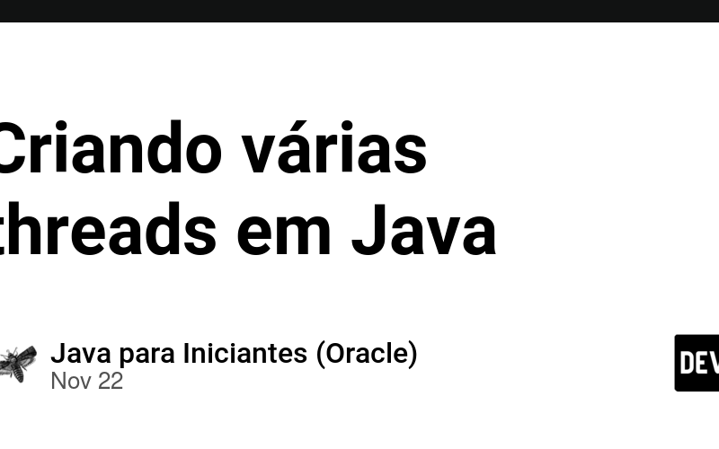 Criando várias threads em Java