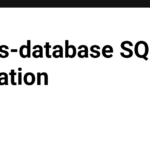 Cross-database SQL Migration