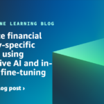 Generate financial industry-specific insights using generative AI and in-context fine-tuning | Amazon Web Services