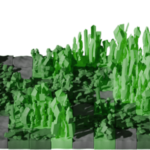 ☘️ Growing 3D grass on Your GitHub Profile