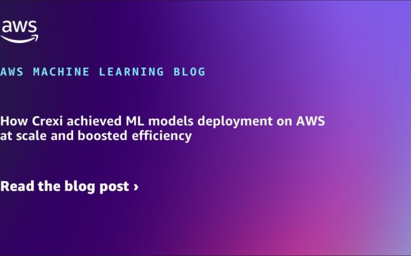 How Crexi achieved ML models deployment on AWS at scale and boosted efficiency | Amazon Web Services