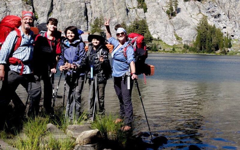 I forced my kids to go on a 70-mile hike with me in California. It taught them what they're capable of.