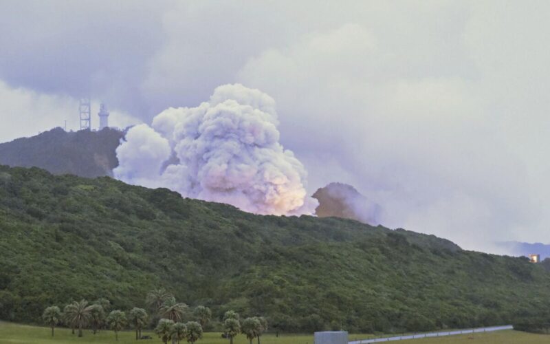 Japan Rocket Catches Fire During Test in Blow to Space Program