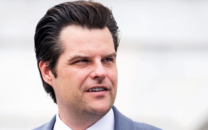 Matt Gaetz is now hinting that he plans to run to succeed Ron DeSantis as Florida's governor