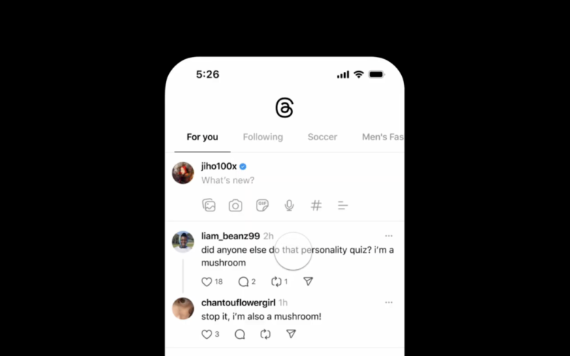 Meta is testing custom feeds for Threads