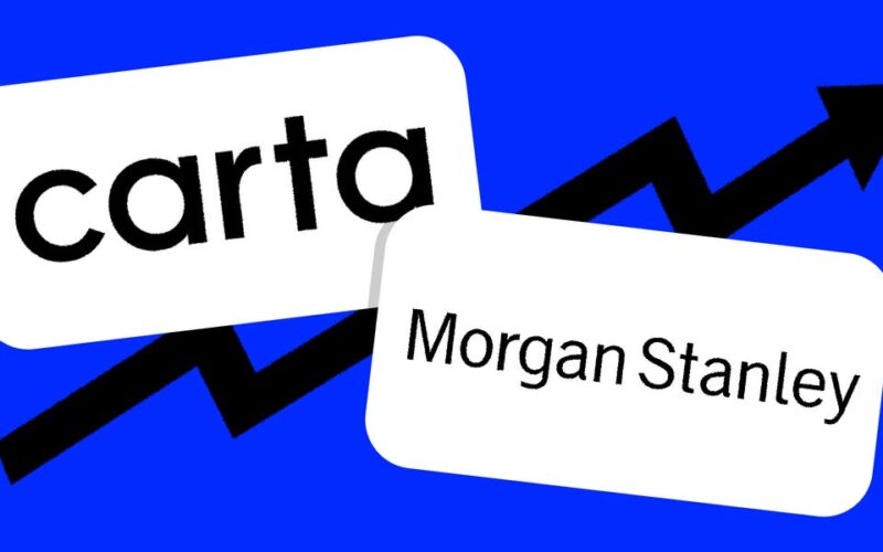 Morgan Stanley partners with Carta to serve startup employees after lucrative IPOs