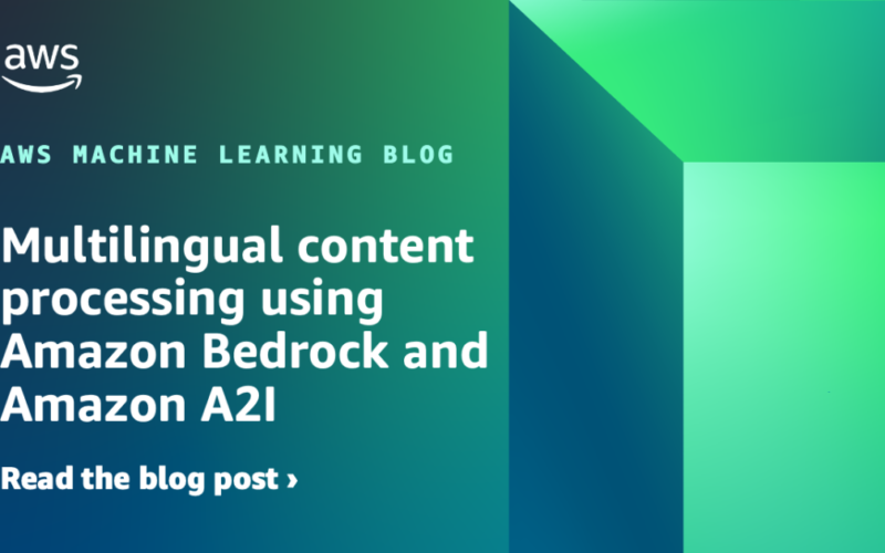 Multilingual content processing using Amazon Bedrock and Amazon A2I | Amazon Web Services