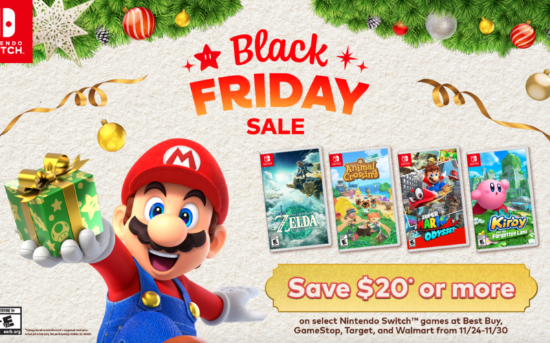 Nintendo just announced its Black Friday deals, and they include Tears of the Kingdom for $50