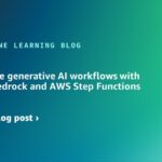 Orchestrate generative AI workflows with Amazon Bedrock and AWS Step Functions | Amazon Web Services